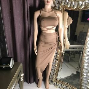 2 piece skirts and crops top very stretchy